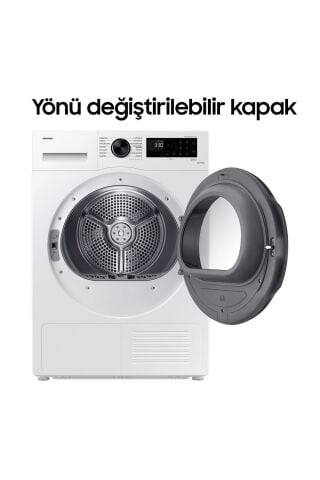 Samsung Dv90cgc0a0aeah 9 Kg A++ Isı Pompalı Çamaşır Kurutma Makinesi Beyaz