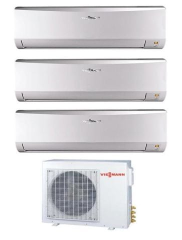 Viessmann Vitoclima Multi 1+3 Sistem (O3F3062M2) 9+9+12 iç 6,8 kw Dış Ünite