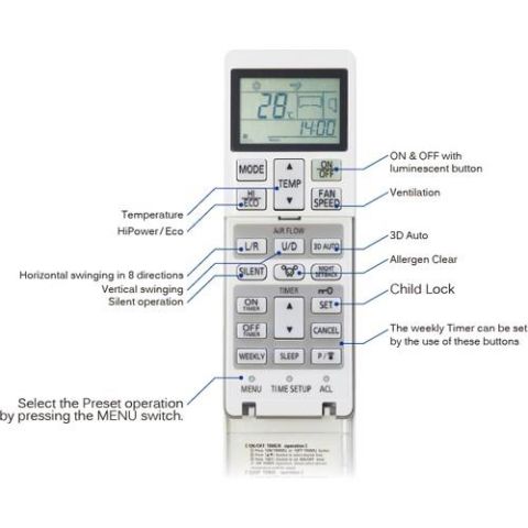 Mitsubishi Premium SRK50ZS-W(S) A++ 18000 BTU Inverter Duvar Tipi Klima