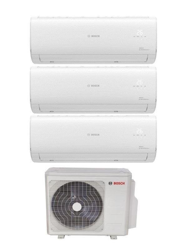 Bosch Multi Split İnverter Klima 36000 Btu 1 Dış + 3 İç Ünite 9000 + 9000 + 12000 Btu