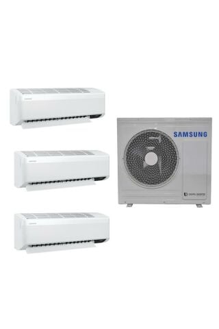 Samsung Wind Free Multi 1+3 Sistem (AJ080TXJ4KH/EA) 7+9+24 Btu 8kw Dış Ünite