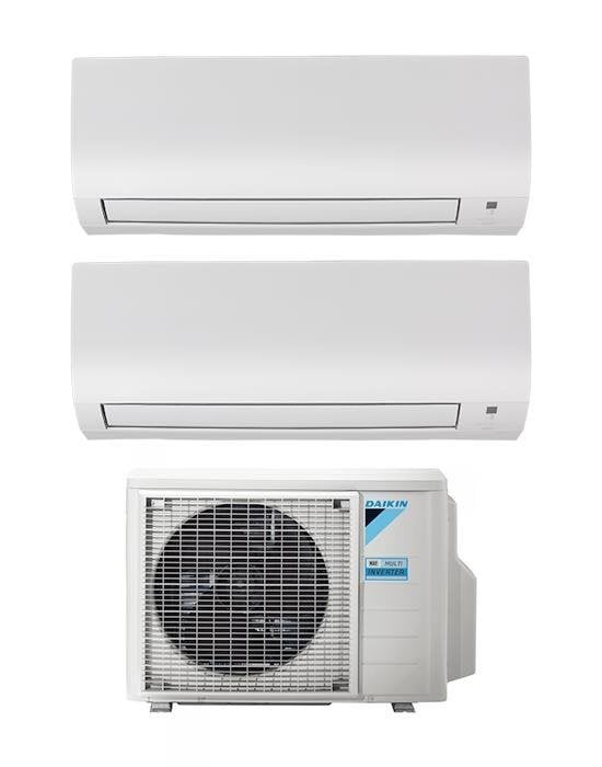 Daikin Shira Plus Multi Split Inverter Klima 1+2 Sistem (4MXM80) 24+24 BTU 8,0 kW R32 Dış Ünite