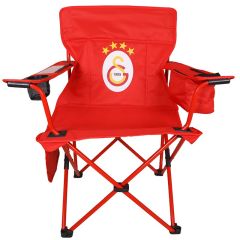 FUNKY CHAIRS Galatasaray Lisanslı Katlanabilir Kamp Sandalyesi Buzluklu