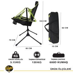 FUNKY CHAIRS Hammock Salıncak Ultralight Kamp Sandalyesi