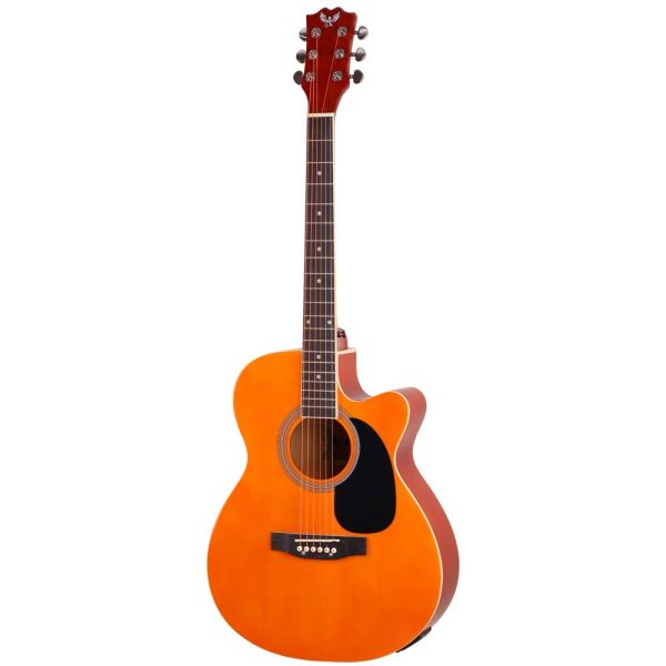 Angel AFG100CE-N Naturel Cutaway Elektro Akustik Gitar