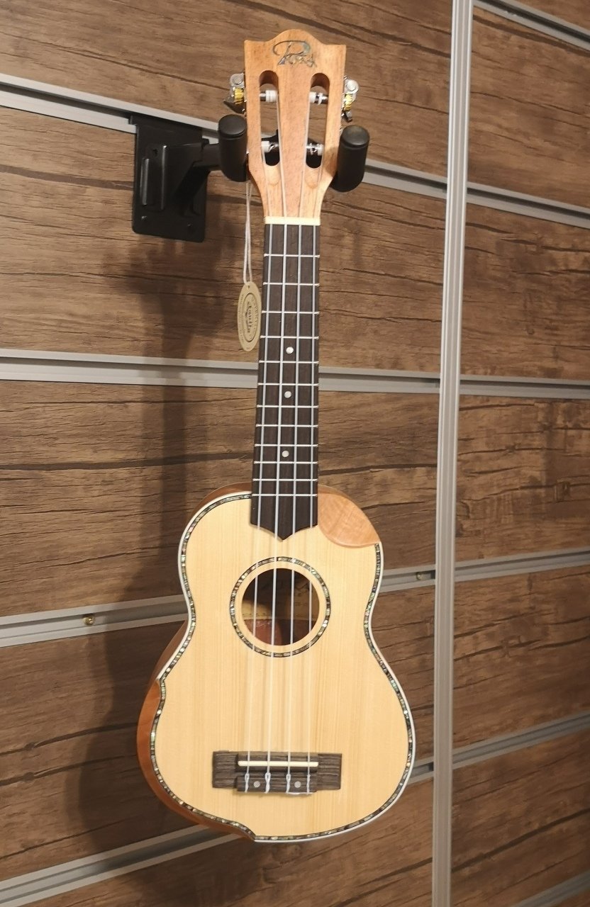 Puka Maun KYTH-21 Ön Kapak Ladin Soprano Ukulele Kılıf Hediyeli