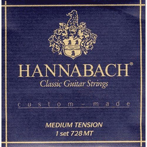 Hannabach 7288MT Custom Made Medium Tension Klasik Gitar Teli (3'lü Treble Set