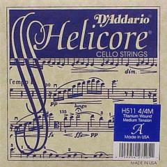 CELLO TEK TEL, HELICORE, A-LA, LONG SCALE, MEDIUM T