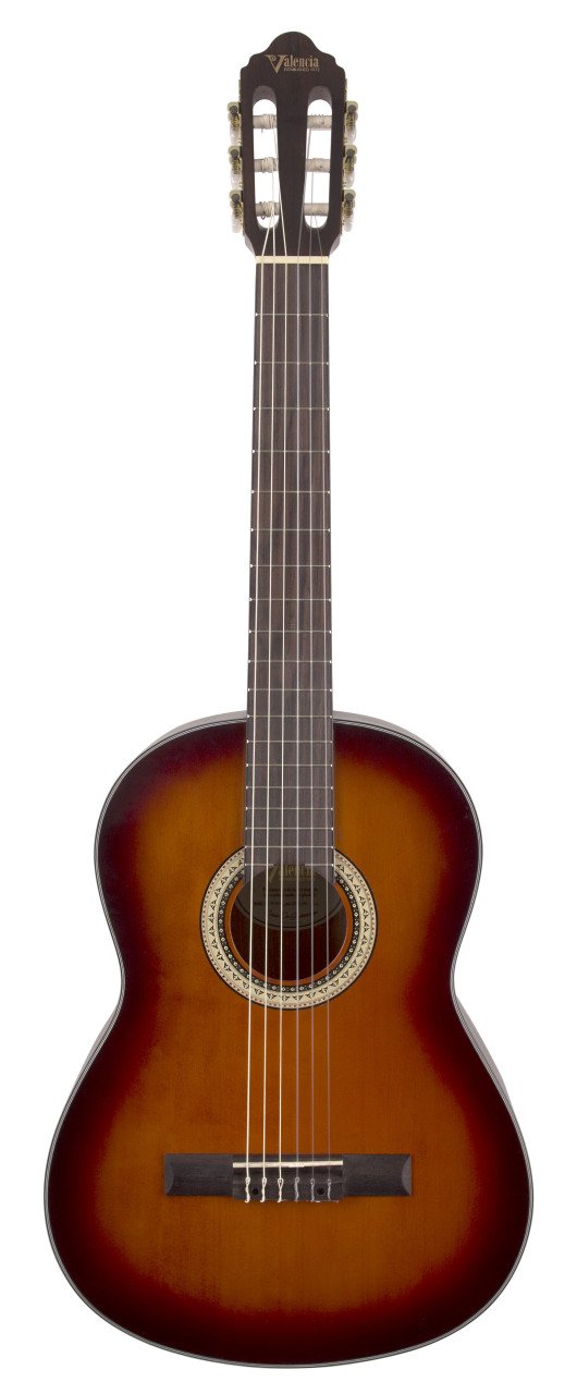 Valencia Vc404Csb Sunburst Mat 4/4 Klasik Gitar