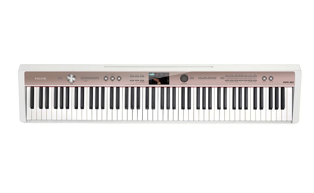 Nux NPK-20-WH Beyaz Taşınabilir Dijital Piyano