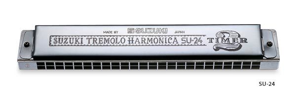 Suzuki SU-24 2 Timer Tremolo Mızıka 24 Delikli