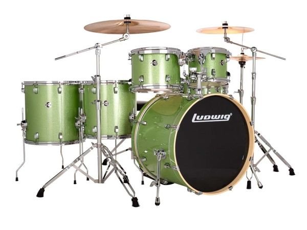 Ludwig Elemet Evolution LE622018 6 PC 22'' Mint  Bateri Seti