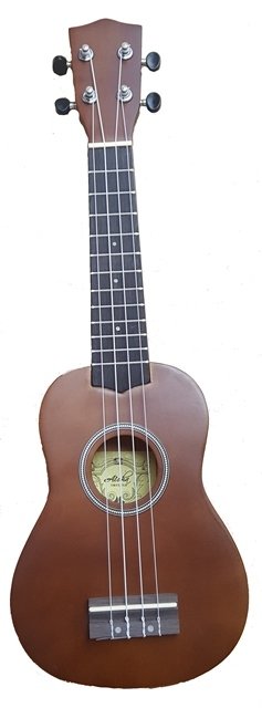 Aloha UK21-BR Kahverengi Soprano Ukulele + Kılıf Hediyeli