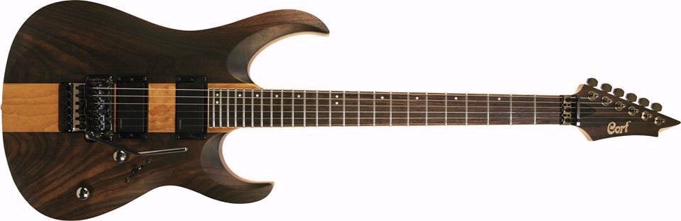 CORT X15TH OPVN ELEKTRO GİTAR ÇANTALI, OPEN PORE VINTAGE NATURAL, Fishman Fluence Modern Humbuckers Pickups