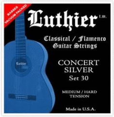 Luthier Concert Silver Set 30 Klasik Gitar Teli