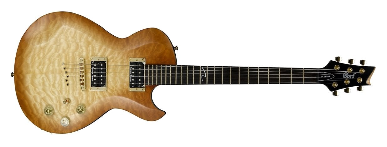 CORT Z CUSTOM OPNB ELEKTRO GİTAR, OPEN PORE NATÜREL BURST, Seymour Duncan SH1(59) & SH4(JB) (H-H)