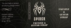 Spider Spd014 Gitar ve Ukulele Askısı (2 ad.Pena Hediyeli)