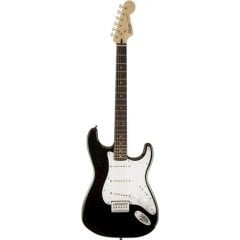 Squier MM Strat Siyah Elektro Gitar Kılıf + Askı Hediyeli