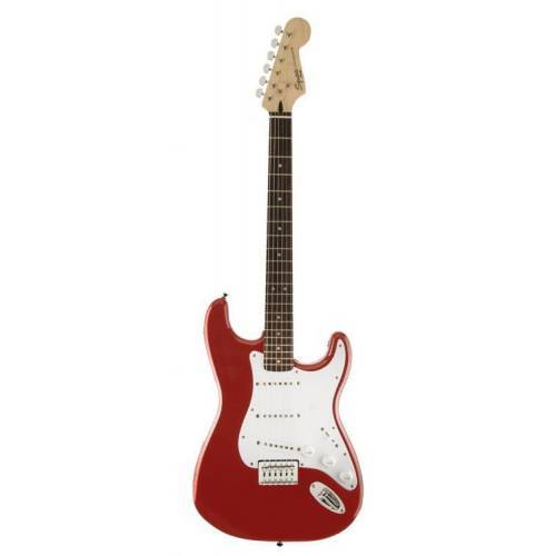 Squier MM Strat Kırmızı Elektro Gitar Kılıf + Askı Hediyeli