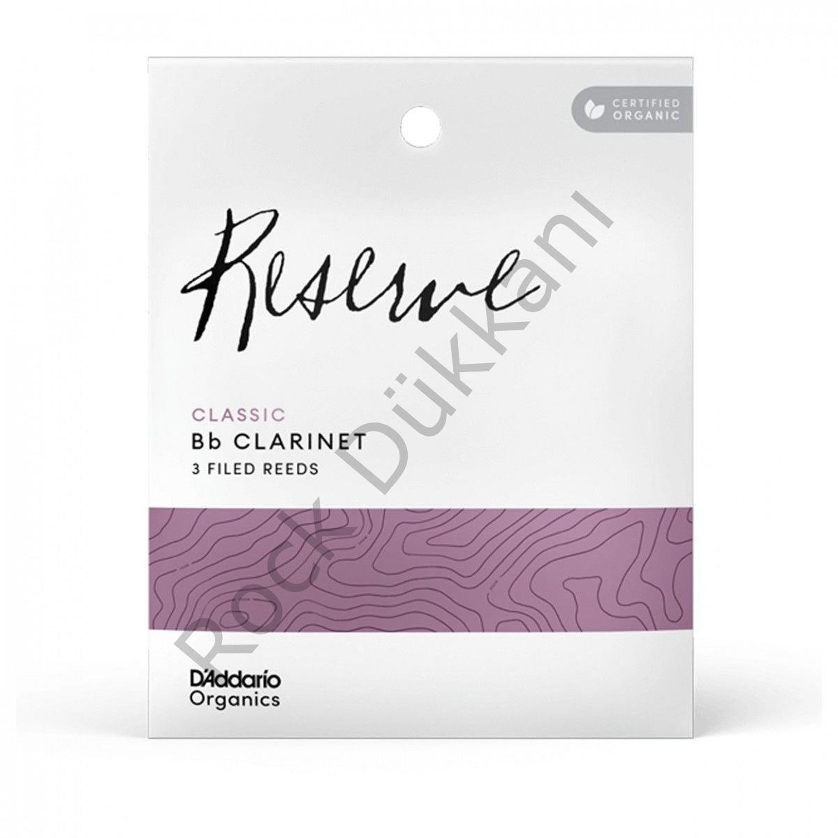 D'Addario Woodwinds Organic Reserve Classic ODCT0320 Sib Klarnet Kamışı No:2