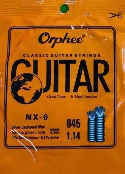 Orphee NX-6 Klasik Gitar Kalın Mi Teli