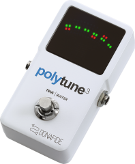 Tc Electronic Polytune3 Tuner ve Buffer Pedalı