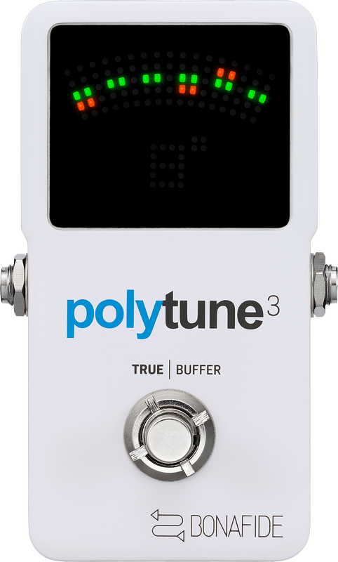 Tc Electronic Polytune3 Tuner ve Buffer Pedalı