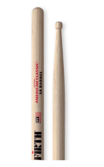 BAGET (ÇİFT) 5A BARREL TİP, HICKORY, 0.565''X16'', ME