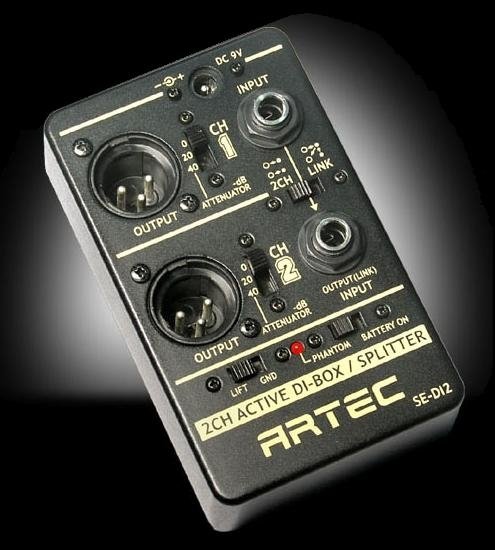 Artec SE-DI2 Equalizer Active Direct Box Efekt Pedalı