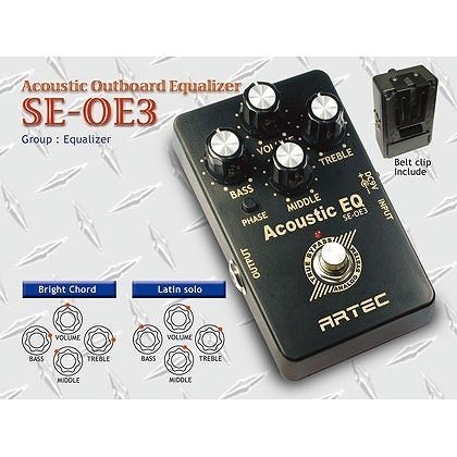 Artec SE-QE3 Akustik Equalizer Efekt Pedalı