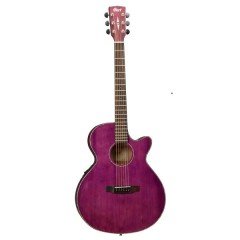 CORT SFX ETP ELEKTRO AKUSTİK GİTAR, TRANS PEMBE, LADİN KAPAK, ARKA&YANLAR MAUN, Cort CE304T w/ Ceramic Pickup