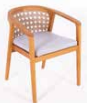 Paloma İroco Teak - Meşe Ahşap Koltuk (Mindersiz)