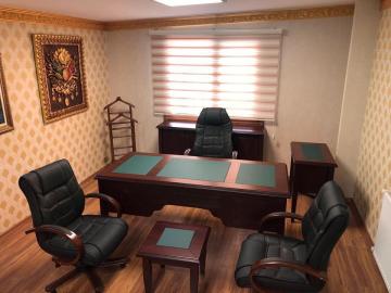AB İtalyan Yönetici MDF Komple Koltuklu Ofis Makam Takımı