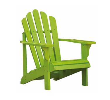 İngiliz British Adirondack Meşe Ahşap Koltuk