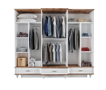 Sarmaşık Deluxe Mdf Country Yatak Odası Takımı Ss