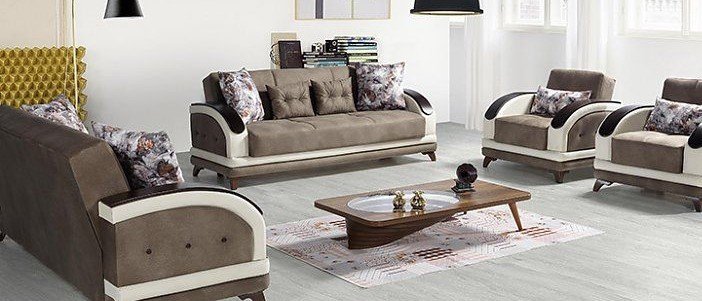 WN Asos Modern Salon Oturma Odası Koltuk Takımı 3+3+1+1