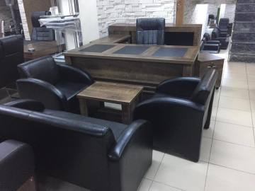 Dominant Ofis Büro Oturma Gruplu Makam Koltuklu Yönetici Masa Takımı