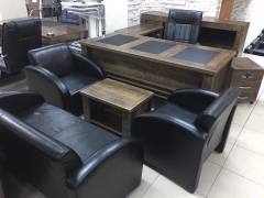 Dominant Ofis Büro Oturma Gruplu Makam Koltuklu Yönetici Masa Takımı