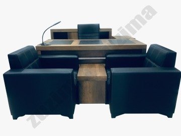 Dominant Ofis Büro Oturma Gruplu Makam Koltuklu Yönetici Masa Takımı