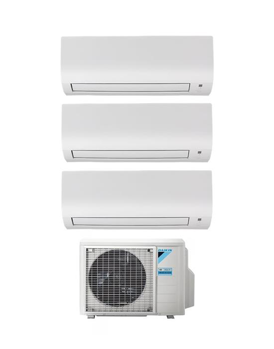 Daikin Shira Plus Multi Split Inverter Klima 1+3 Sistem (4MXM80) 9+12+24 BTU 8,0 kW R32 Dış Ünite