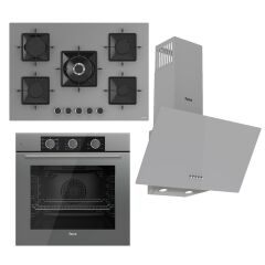Ferre Fryart Ss Serisi Gri Set (ss038 + Qxe62cpr +d088 ) -75'lik Seri