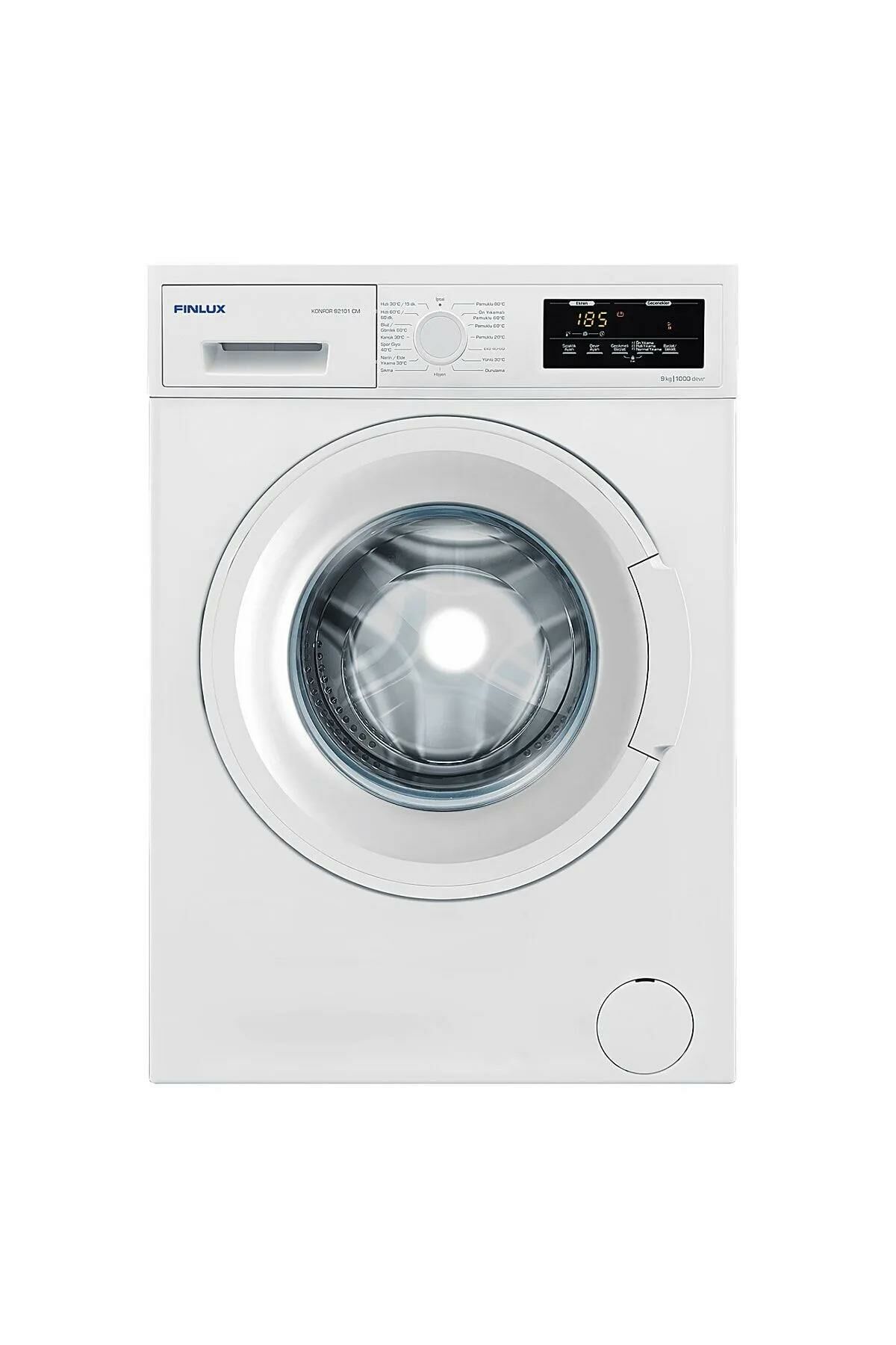 Finlux Konfor 92101 CM D Enerji Sınıfı 9 Kg 1000 Devir Çamaşır Makinesi