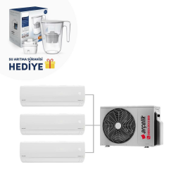 Arçelik Multi Sistem Duvar Tipi 3+1 İnverter 9+9+9 18000Btu Klima ZM18103-999