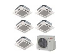 Bosch Multi Kaset Tipi İnverter Klima 42000 Btu 1 Dış + 5 İç Ünite 9000 + 9000 + 12000 + 12000 + 12000 Btu