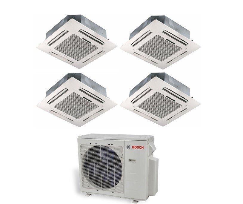 Bosch Multi Kaset Tipi İnverter Klima 36000 Btu 1 Dış + 4 İç Ünite 12000 + 12000 +12000 + 12000 Btu