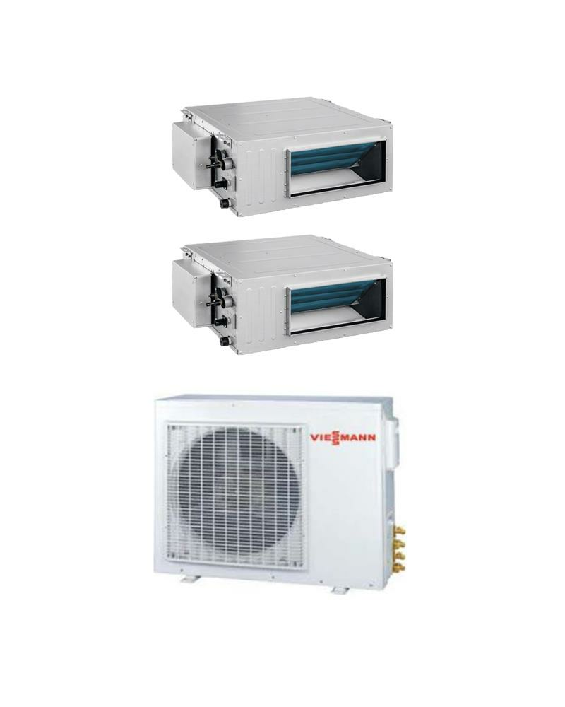 Viessmann Kanallı Multi 1+2 Sistem (O3F3062M2) 12+18 iç 6,8 kW Dış Ünite