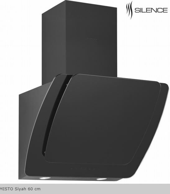 Silverline 3373 Misto Siyah 60 cm Davlumbaz