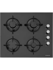 Silverline BO6502B02 - CS5349B01 - 3420 Classy 60 - MW9018B01 Siyah Cam Ankastre Set