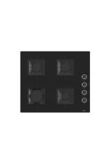 Ferre Elegance Plus Siyah Cam 3'lü Ankastre Set ( Xe61cs-ss205-d077 )