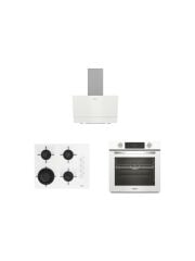 Altus Ala 322 W Fırın 189 Dw Ocak 510 W Davlumbaz Beyaz Ankastre Set
